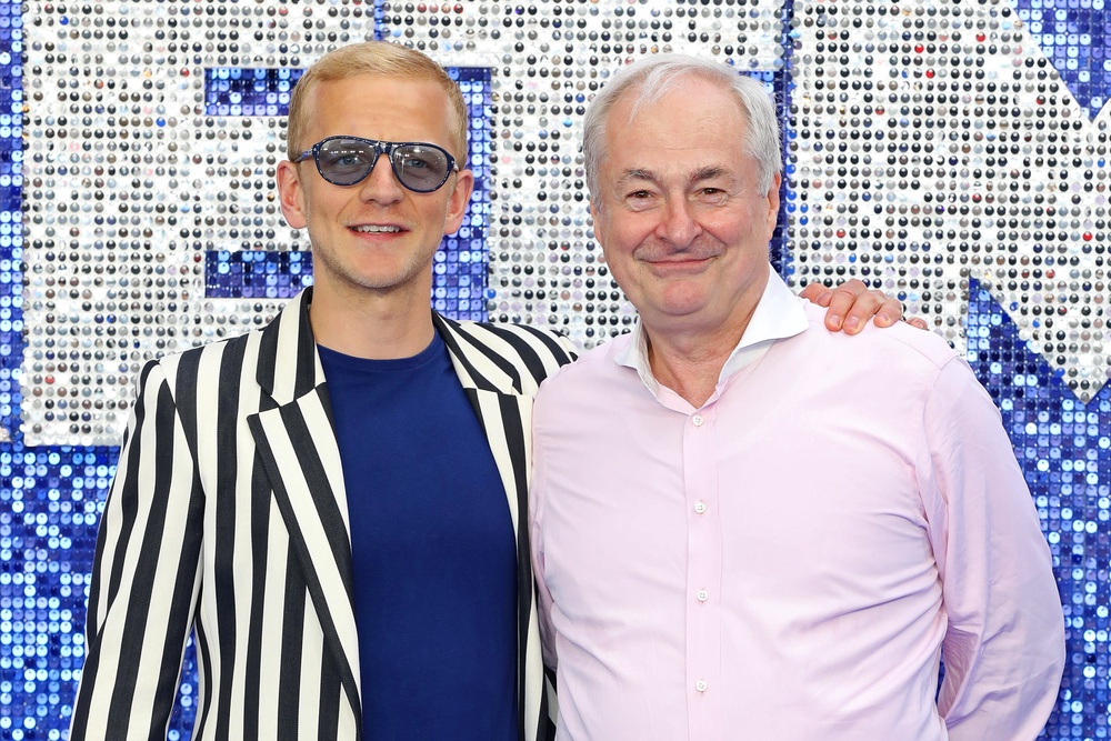 Paul Gambaccini with his husband Christopher Sherwood in 2019 (Getty)