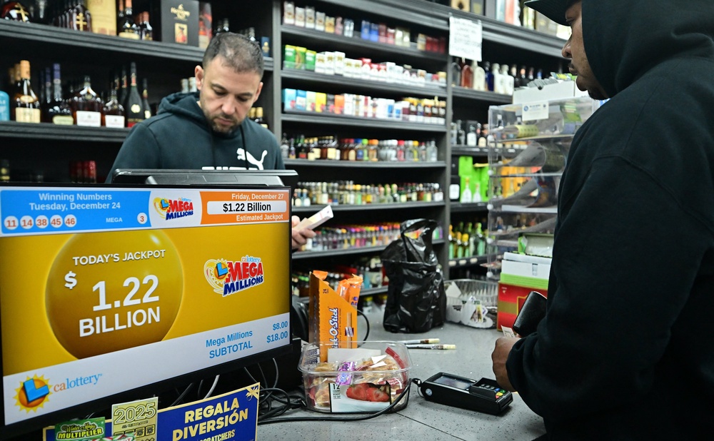 The largest Mega Millions jackpot in history was $1.6 billion, won from a single ticket in August 2023 (AFP/Getty)