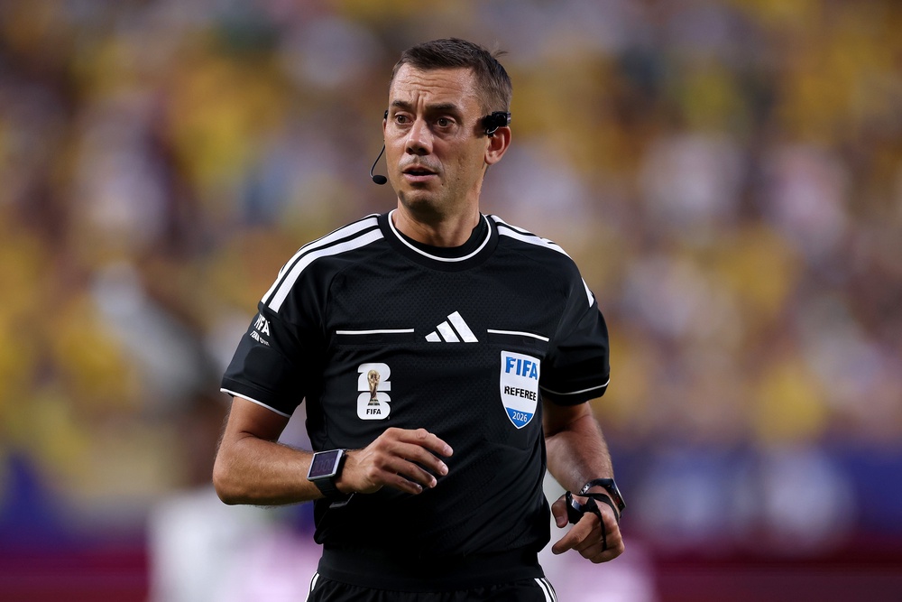 Turpin refereed Colombia's win over Ghana in the round of 32 (Getty)