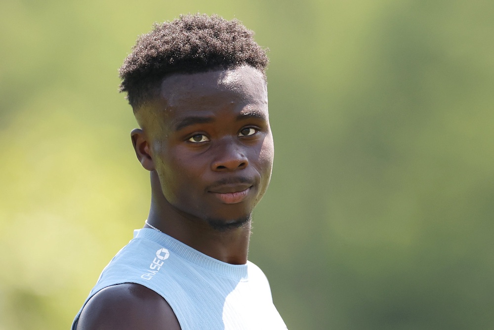 Saka feels he's 'ready to go' (Getty)