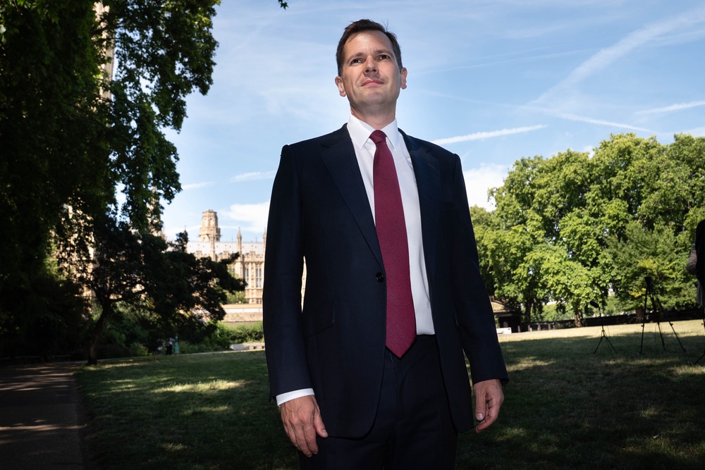 Robert Jenrick said the investigation into Nigel Farage was ‘a stitch-up’ (Stefan Rousseau/PA) (PA Wire)