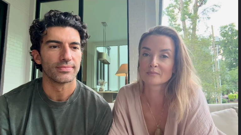 Justin Baldoni and wife Emily have spoken out on Blake Lively scandal (Instagram)