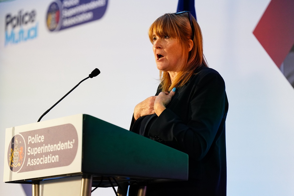 Policing minister Sarah Jones (Jacob King/PA)