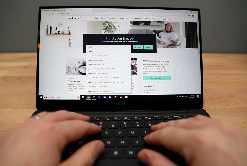 Rightmove tracked whole developments coming on to the market on its platform (Andrew Matthews/PA) (PA Archive)