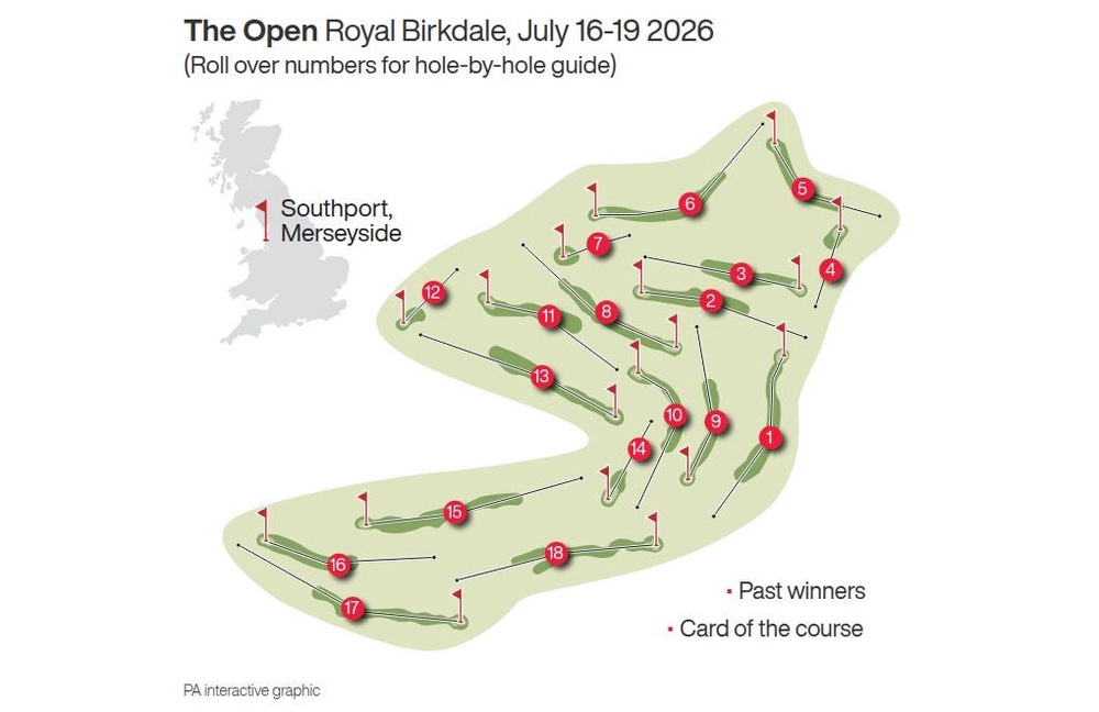 Image from: Can Rory McIlroy find inspiration? Key talking points ahead of the 154th Open