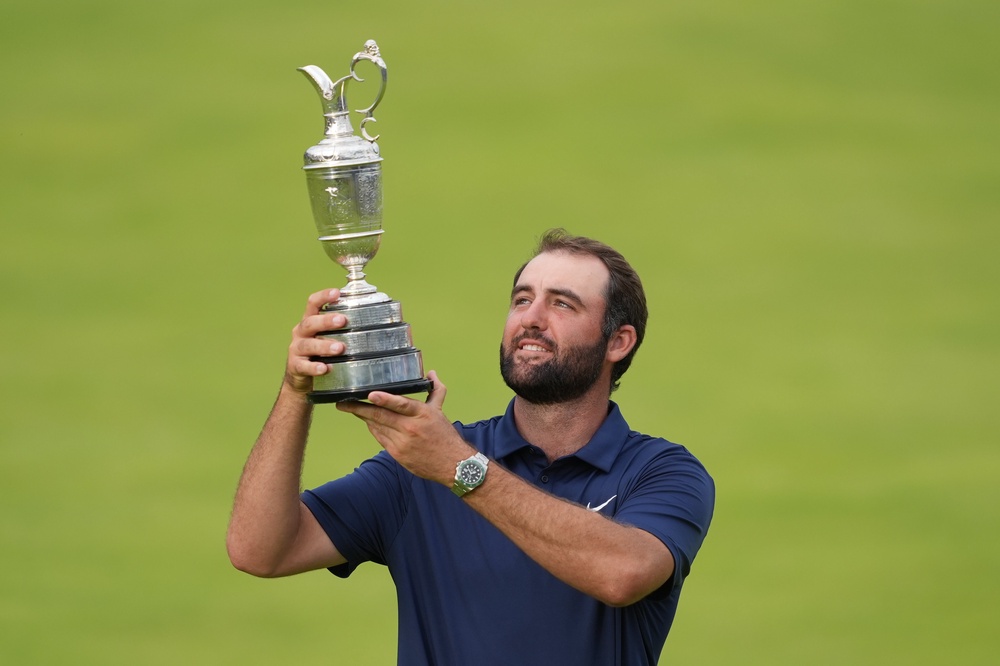 Scottie Scheffler is bidding to become only the 13th man to successfully defend his Open title (Brian Lawless/PA) (PA Archive)