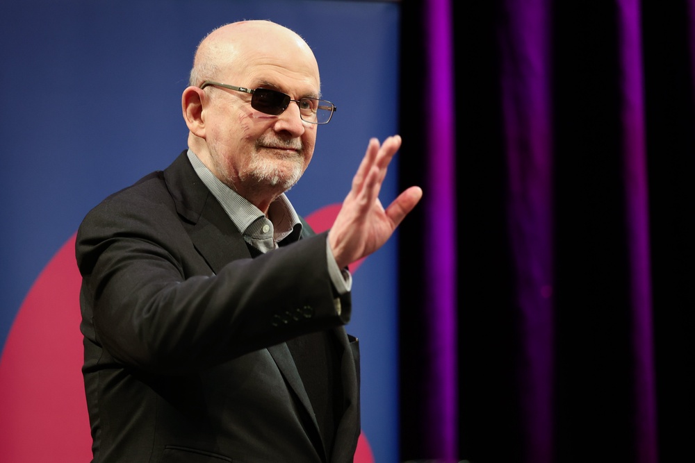 The Independent’s Geordie Greig paid tribute to Rushdie (Getty)