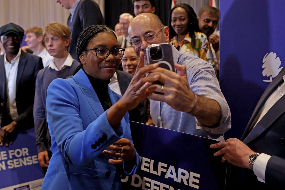 Kemi Badenoch said “we're not standing in a fake by-election” (Getty)