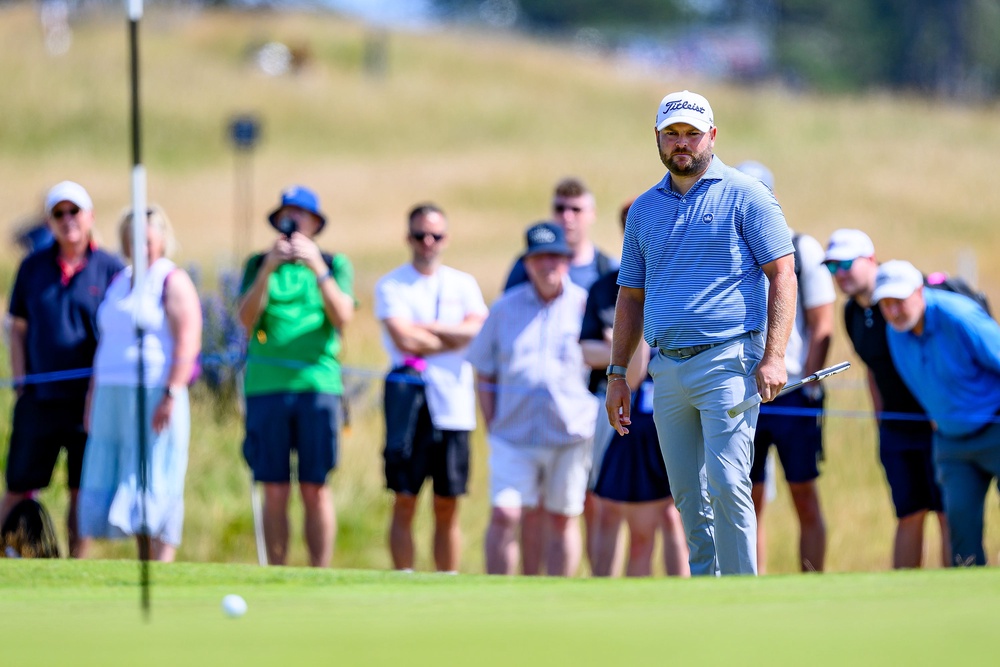 Scottie Scheffler missed the cut at the Scottish Open (PA Wire)