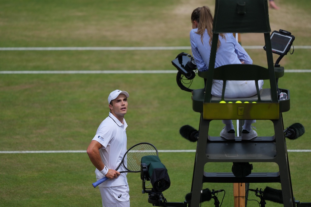Image from: Wimbledon 2026 LIVE: Muchova saves match points against Noskova to force deciding set