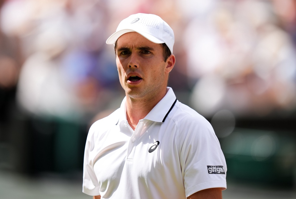 Arthur Fery during his men’s singles match (Mike Egerton/PA) (PA Wire)
