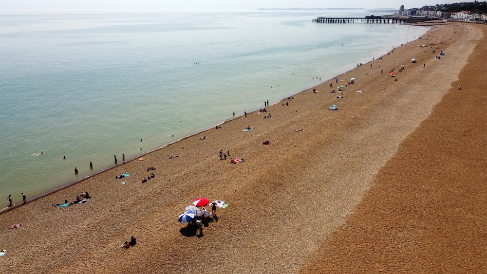 The hottest day of the year is now 4.5C warmer than it was a few decades ago in parts of the south east. (AFP/Getty)
