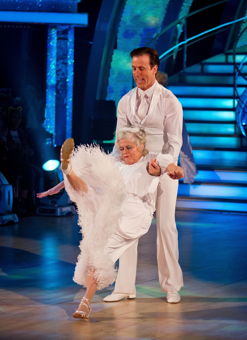 Ann Widdecombe found fame outside politics with her Strictly Come Dancing exploits (Guy Levy/BBC/PA) (PA Media)