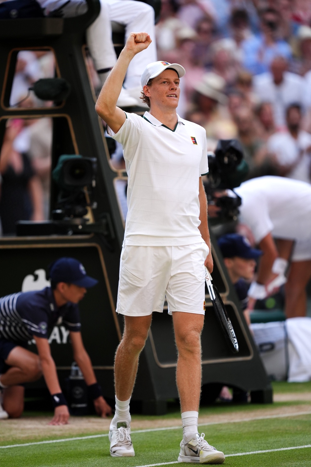 Defending champion Sinner is back in the final (Ben Whitley/PA) (PA Wire)