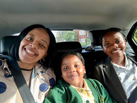 Nothabo Zandile Tshuma, 42, known as Zandile, left, and daughters Nala, five, centre and Natalie, 15, were found dead (Bedfordshire Police/PA) (PA Media)
