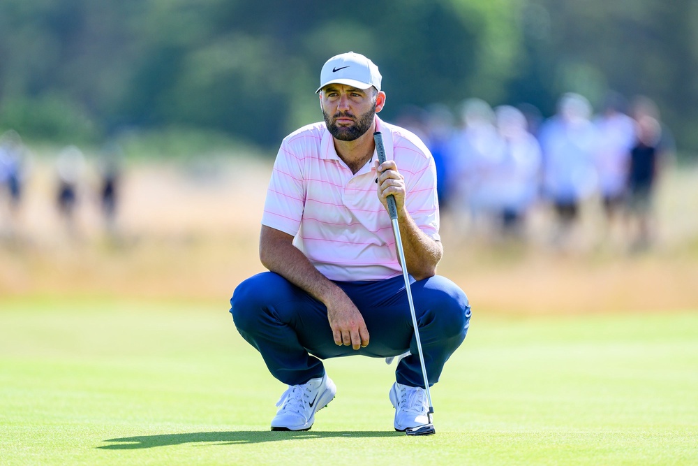Scottie Scheffler failed to make the cut (Malcolm Mackenzie/PA)