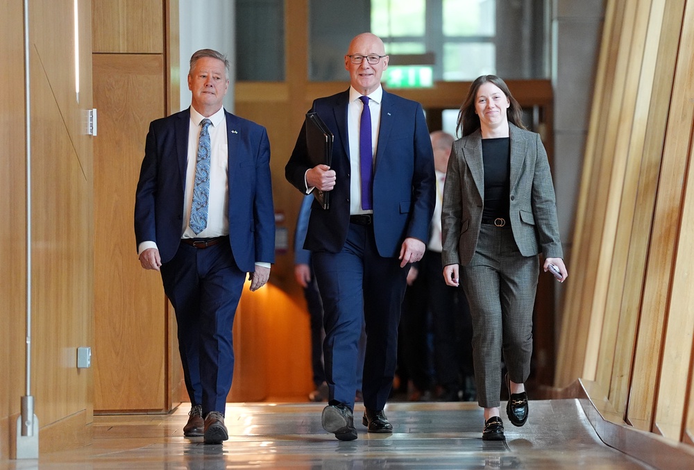 SNP MSP Laura Mitchell (right) said the policy was ‘short sighted’ (Getty)