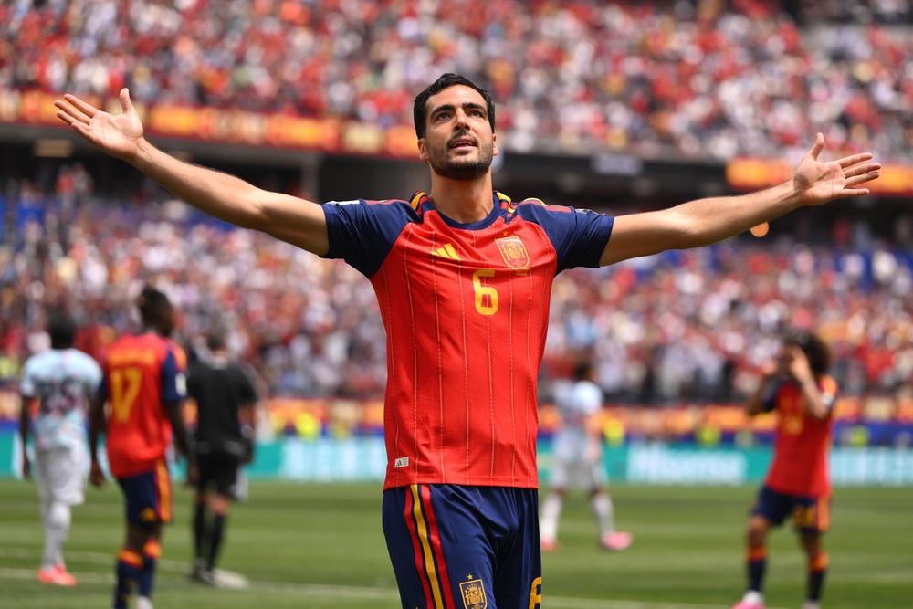 Image from: Spain v Belgium LIVE: Super-sub Merino strikes late winner again to seal World Cup quarter-final win