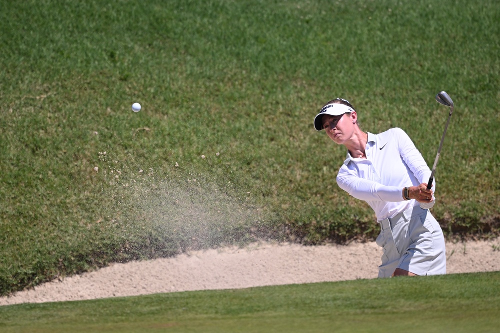 Nelly Korda missed the cut in France (Getty)