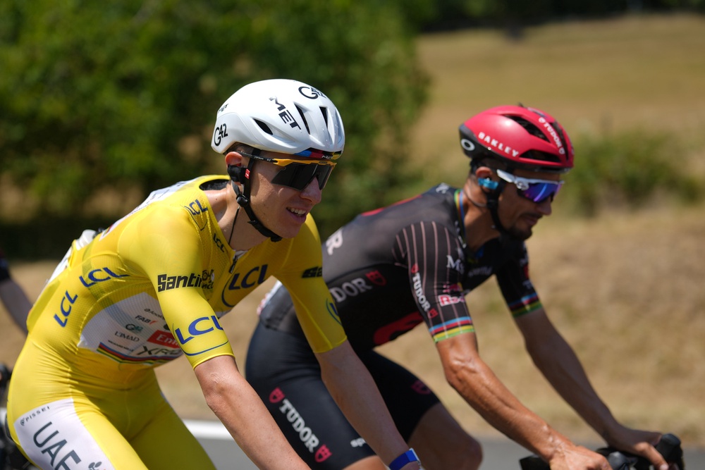 Pogacar and the Tour de France head for the hills (Thibault Camus/AP) (AP)