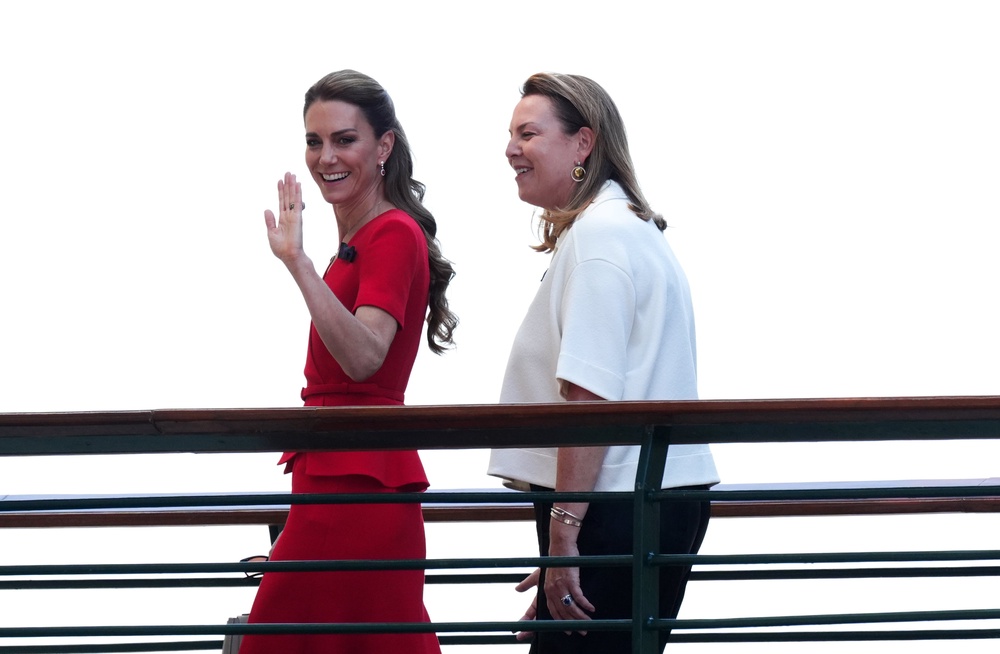The Princess of Wales will present the trophy to the winner (Adam Davy/PA) (PA Wire)