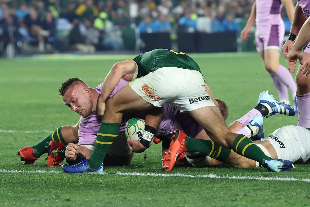 Scotland dug deep to hit back, as Matt Fagerson scored one of their tries (Getty)
