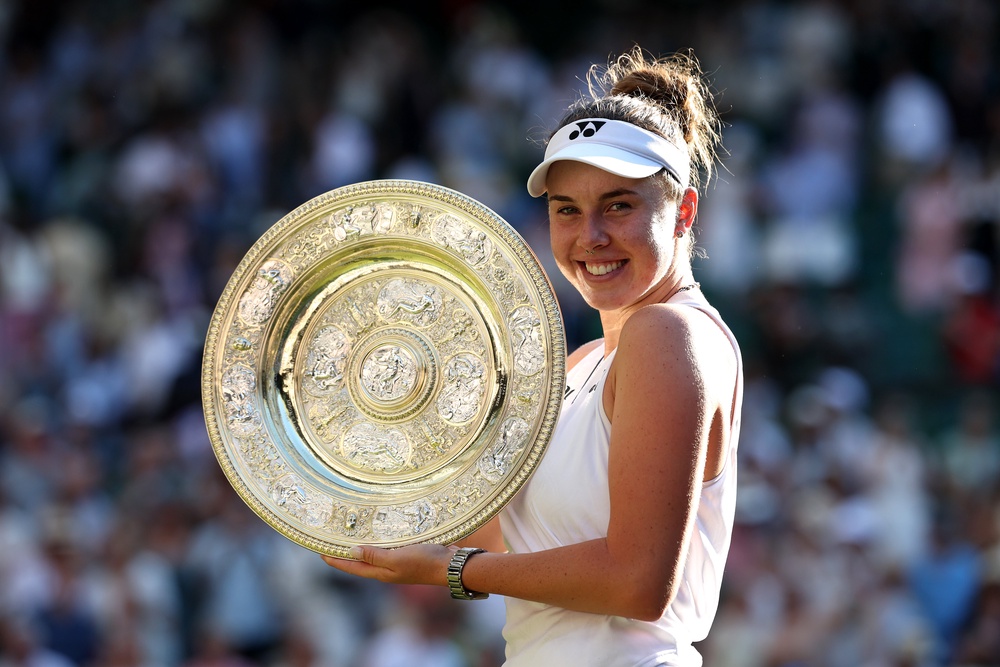 Noskova, 21, is the youngest woman to win Wimbledon in 15 years (Getty)