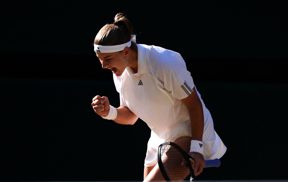 Karolina Muchova ensured the contest went to an unlikely deciding set (Mike Egerton/PA (PA Wire)