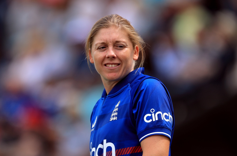 Heather Knight captained England on 199 occasions (Bradley Collyer/PA)
