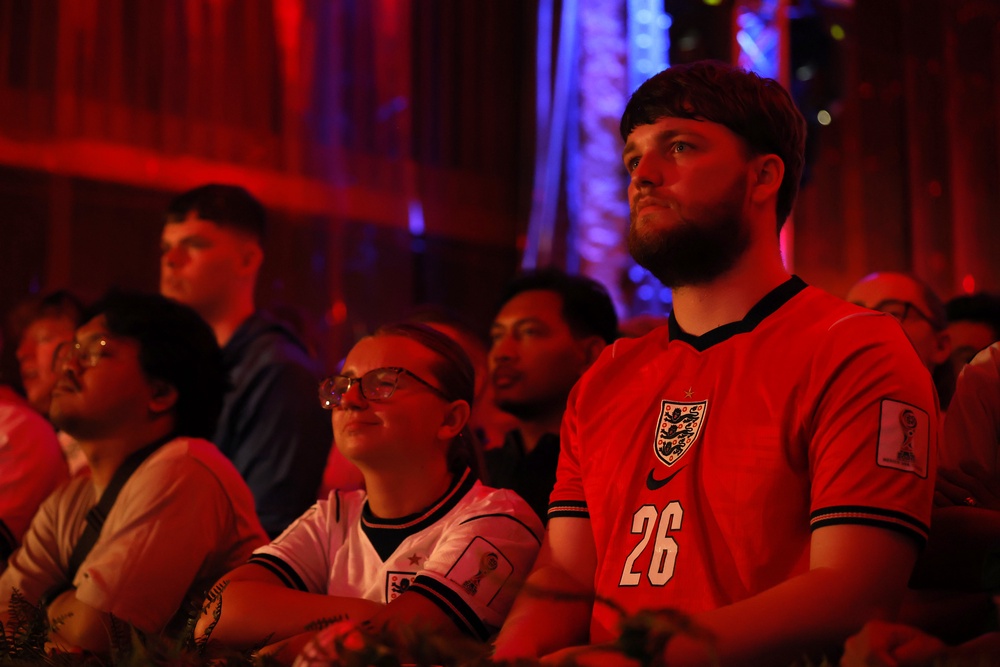The UK economy could get a boost in July due to England getting further in the Fifa World Cup (Cody Froggatt/PA) (PA Wire)