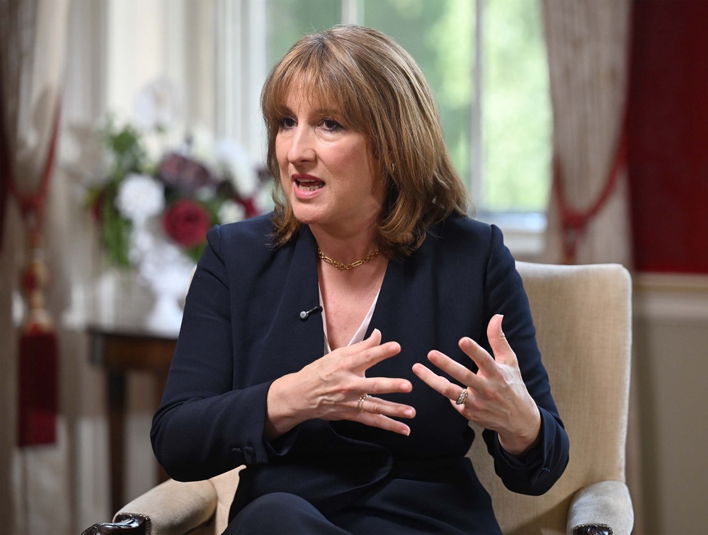 Ms Reeves said it was reasonable for people to have ambition (Jeff Overs/BBC) (PA Media)