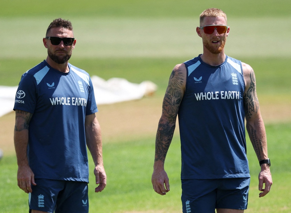 Brendon McCullum's (left) exit follows the retirement of former England captain Ben Stokes (right) (Reuters)