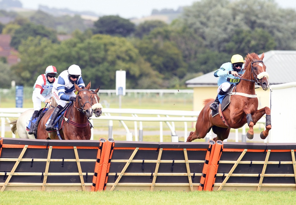 There is horse racing over the jumps at Newton Abbot (Bill Selwyn/PA) (PA Archive)