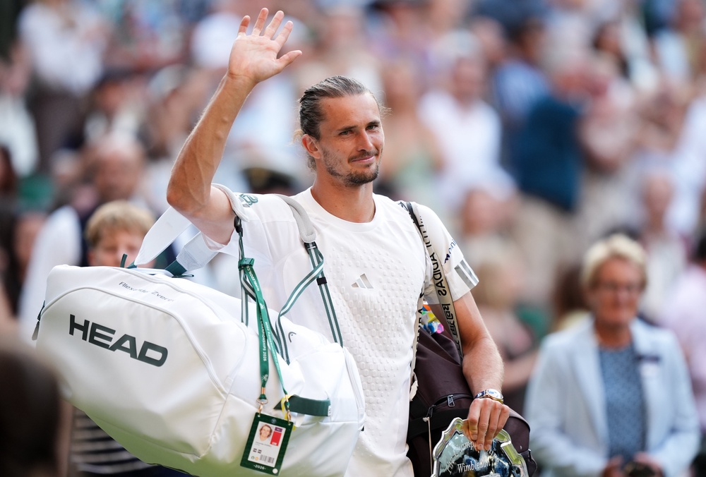Alexander Zverev said it was an ‘honour’ to play in front of the royal family (Ben Whitley/PA) (PA Wire)