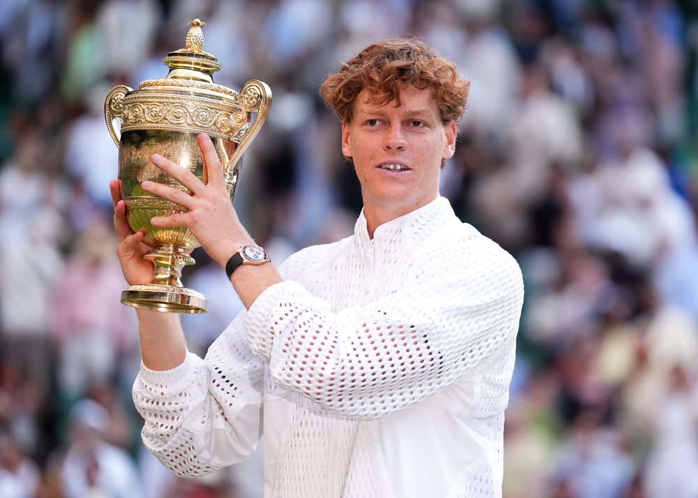 Jannik Sinner said there was ‘no better place to play tennis’ than Wimbledon (Mike Egerton/PA) (PA Wire)