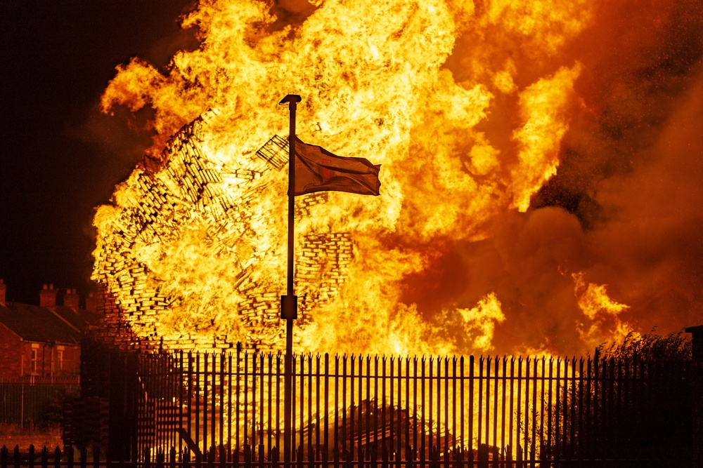 Traditional Eleventh Night bonfires have been lit over the weekend (Liam McBurney/PA) (PA Wire)