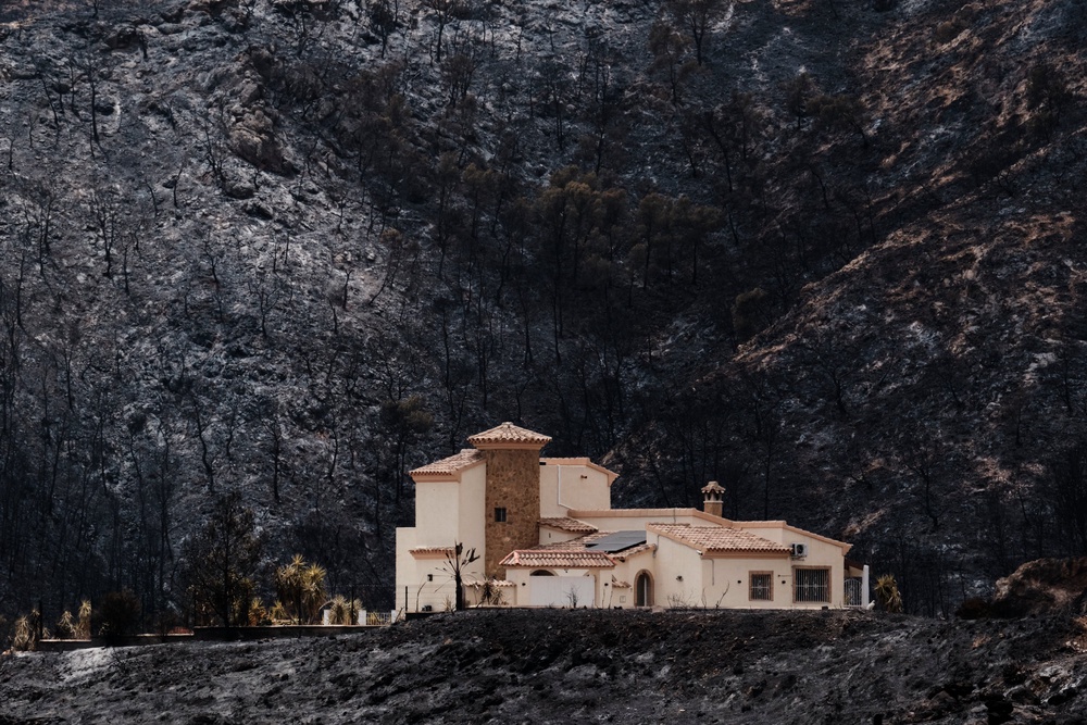 As many as 13 people have died as a result of the wildfires (AP)