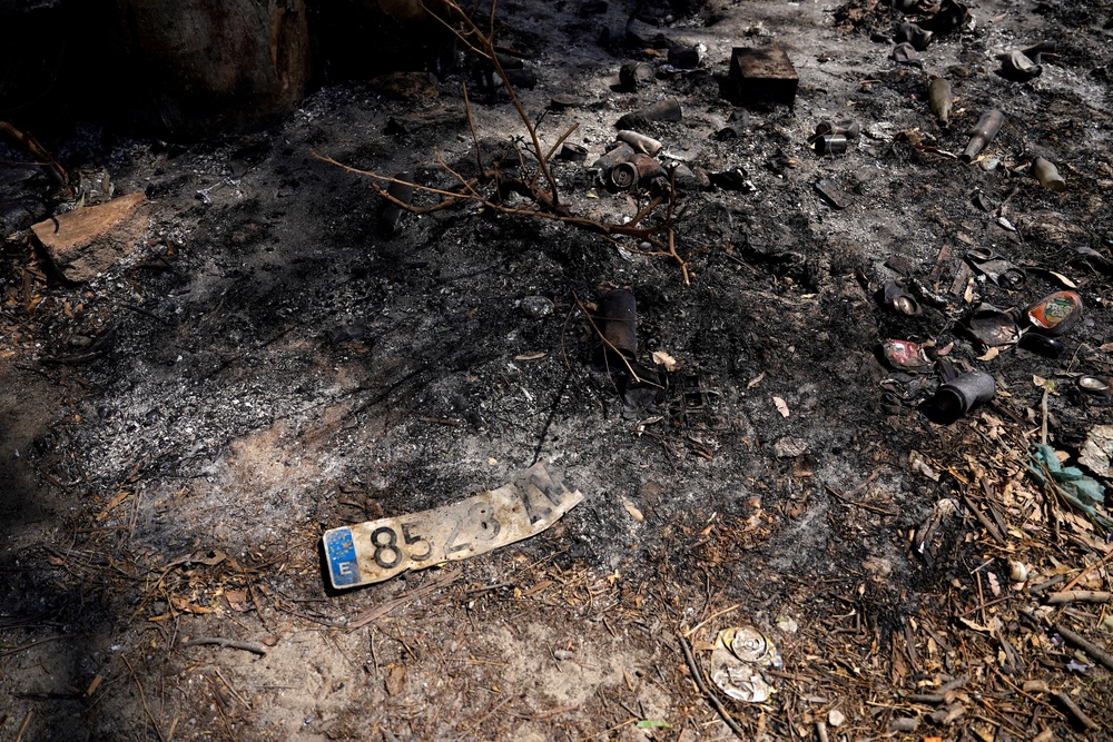 The remains of a house in Almocaizar, Almeria, Spain (Reuters)