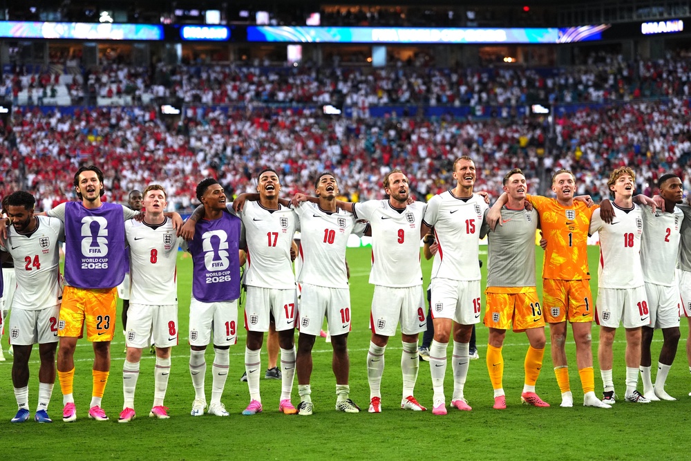 England are one win away from a first World Cup final since 1966 (Martin Rickett/PA) (PA Wire)