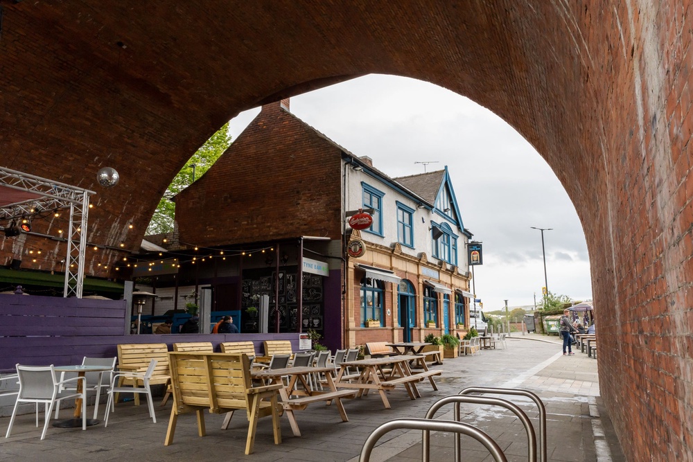 Ouseburn feels like a village, with greenery bursting off bridges and on to the streets (Getty Images / iStockPhoto)