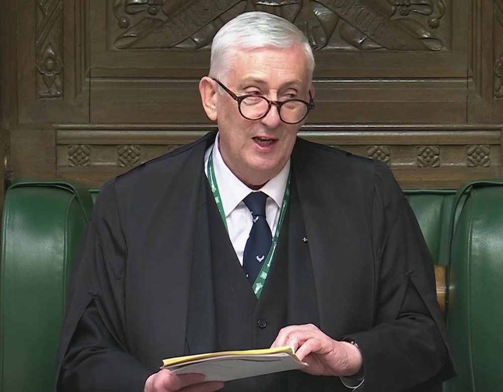  (House of Commons/UK Parliament/PA Wire)
