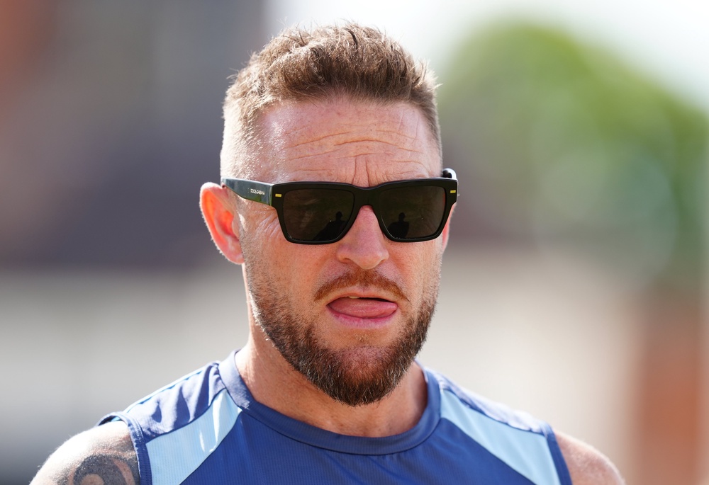 Brendon McCullum admitted his Test exit came after a ‘tap on the shoulder’ from the ECB (David Davies/PA) (PA Wire)