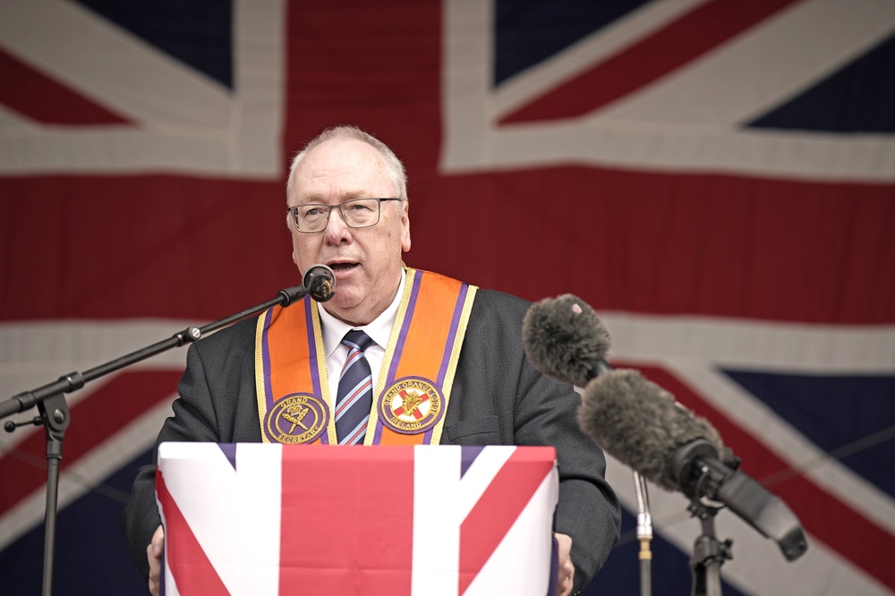 Orange Order Grand Secretary the Reverend Mervyn Gibson (Niall Carson/PA) (PA Archive)