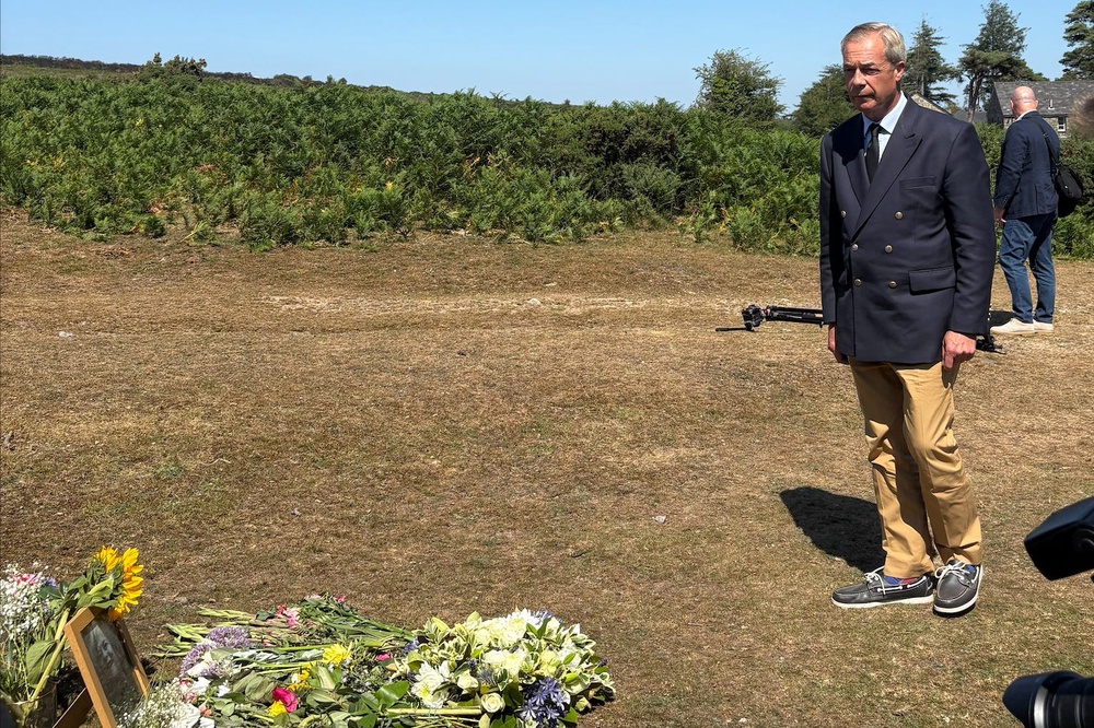 Nigel Farage has been criticised over his comments about the attack (PA Wire)
