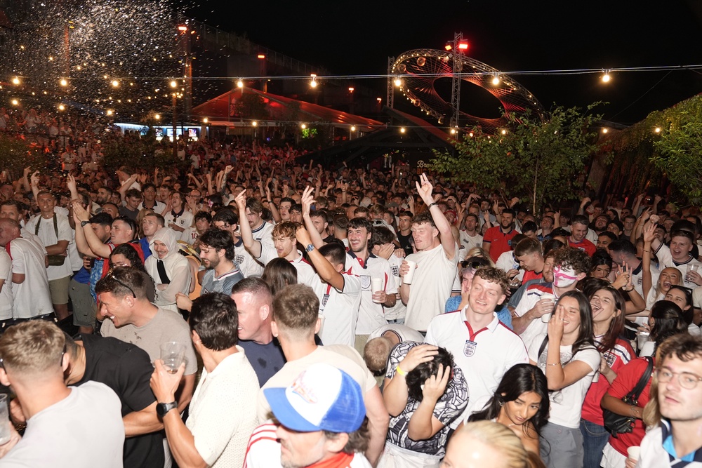 Payments tripled when England played Mexico, up 201.5% year on year (Peter Byrne/PA) (PA Wire)