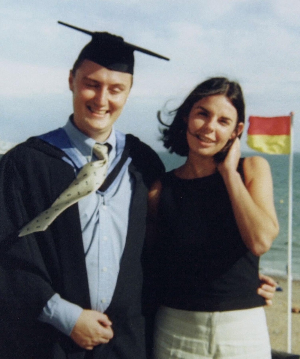 A previously released file photo showing Mr Falconio and Ms Lees (Family handout/PA) (PA Media)