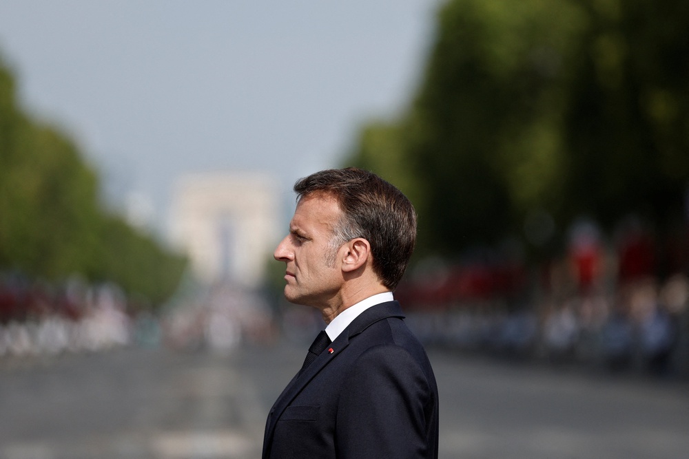 The legislation is one of the final major measures adopted under Macron’s presidency before he leaves office next year. (AFP/Getty)