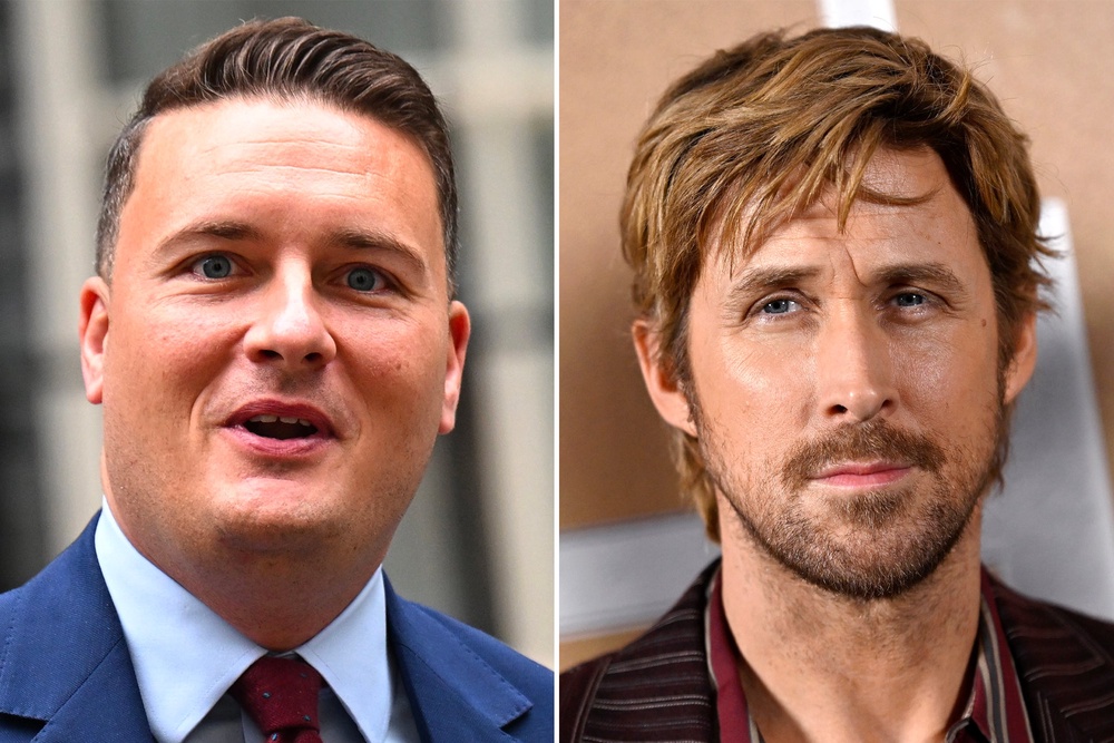 Former health secretary Wes Streeting was mistaken for Ryan Gosling and Nigel Farage (Getty)