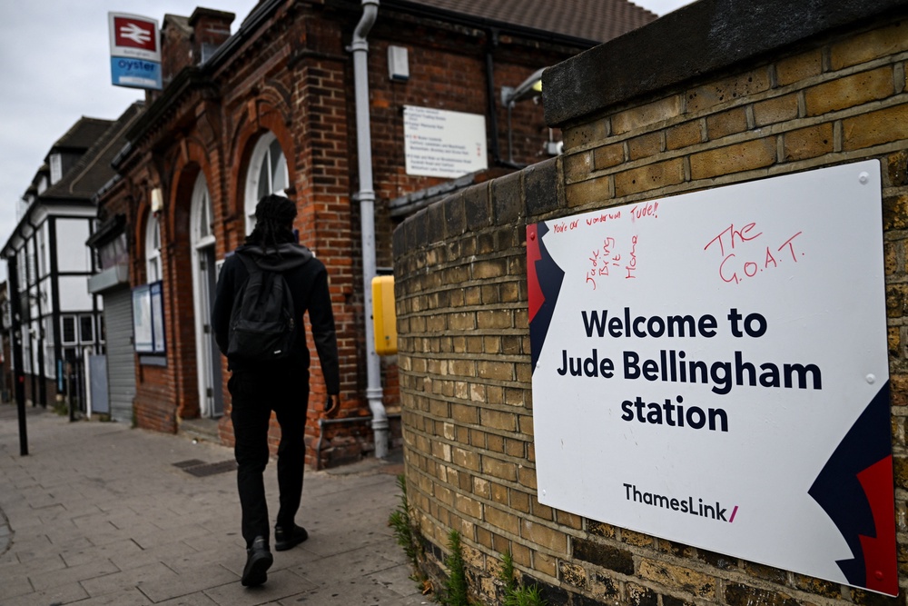 A Thameslink station called Bellingham has been given a new forename (Reuters)