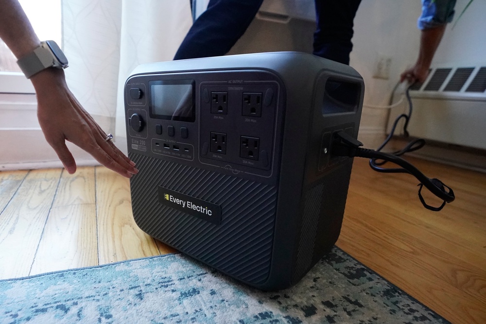 Households require solutions to keep medical devices, cellphones, and other vital appliances operational (AP Photo/Alyssa Goodman)